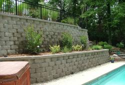 Inspiration Gallery - Pool Retaining Wall - Image: 198