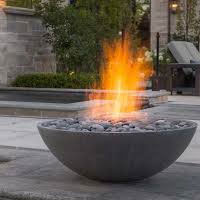 Swimming Pool Fire Pits